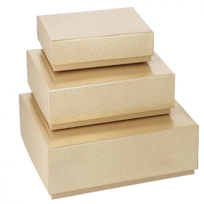 Geschenkboxen Deluxe Gold