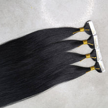 Load image into Gallery viewer, Premium European Human Hair Tape-In Extensions (60cm)
